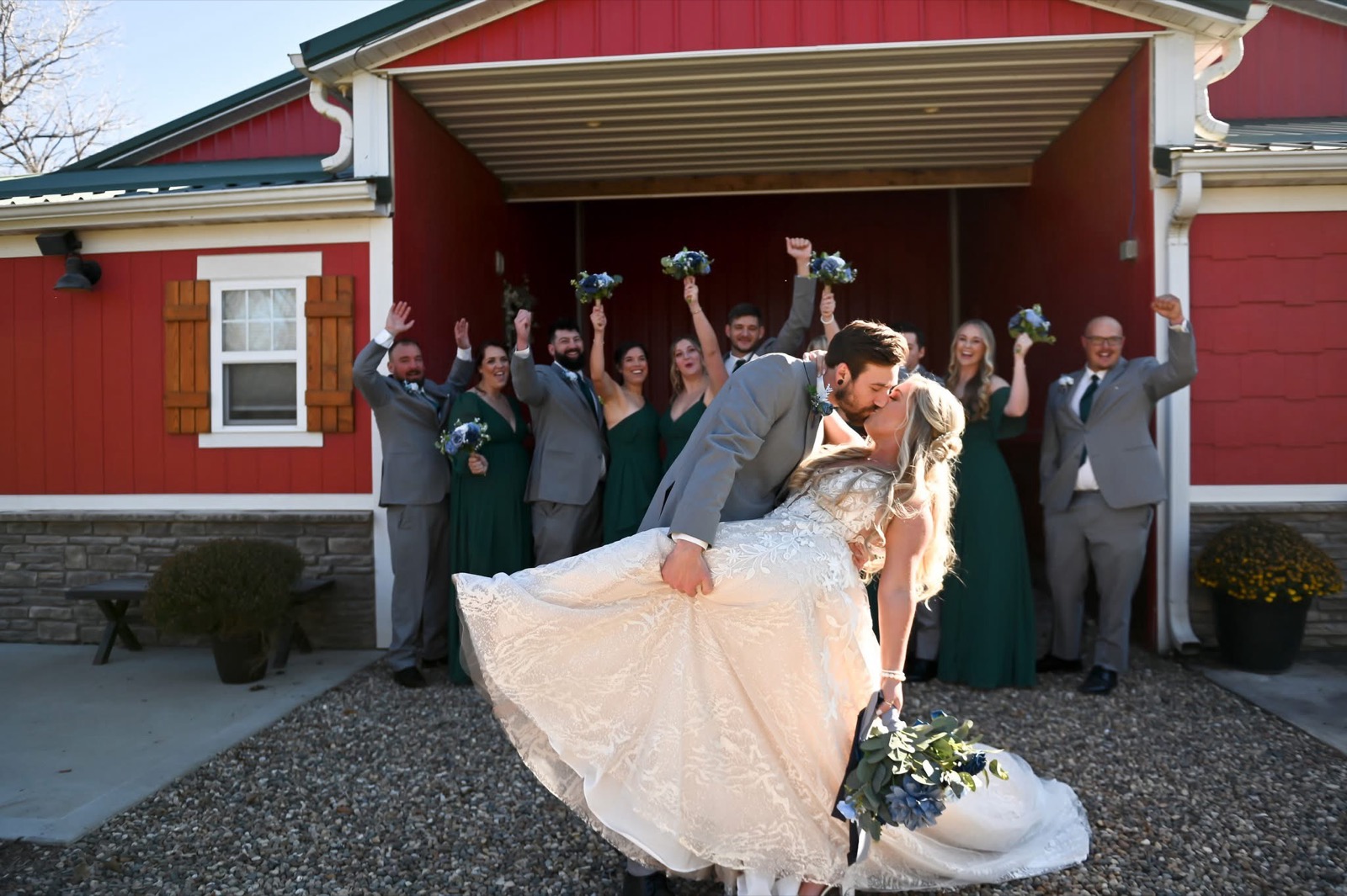 Bella's Farmhouse wedding venue in Norwalk Iowa