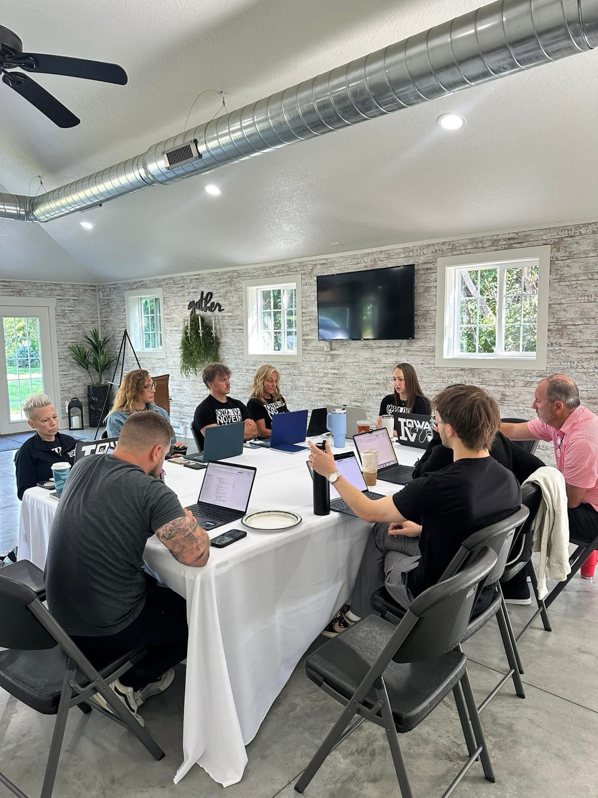 Private event at Bella's Farmhouse, Norwalk Iowa
